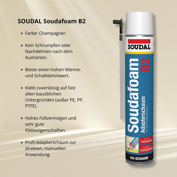 Montageschaum 750 ml Bauschaum Isolierschaum Schaum