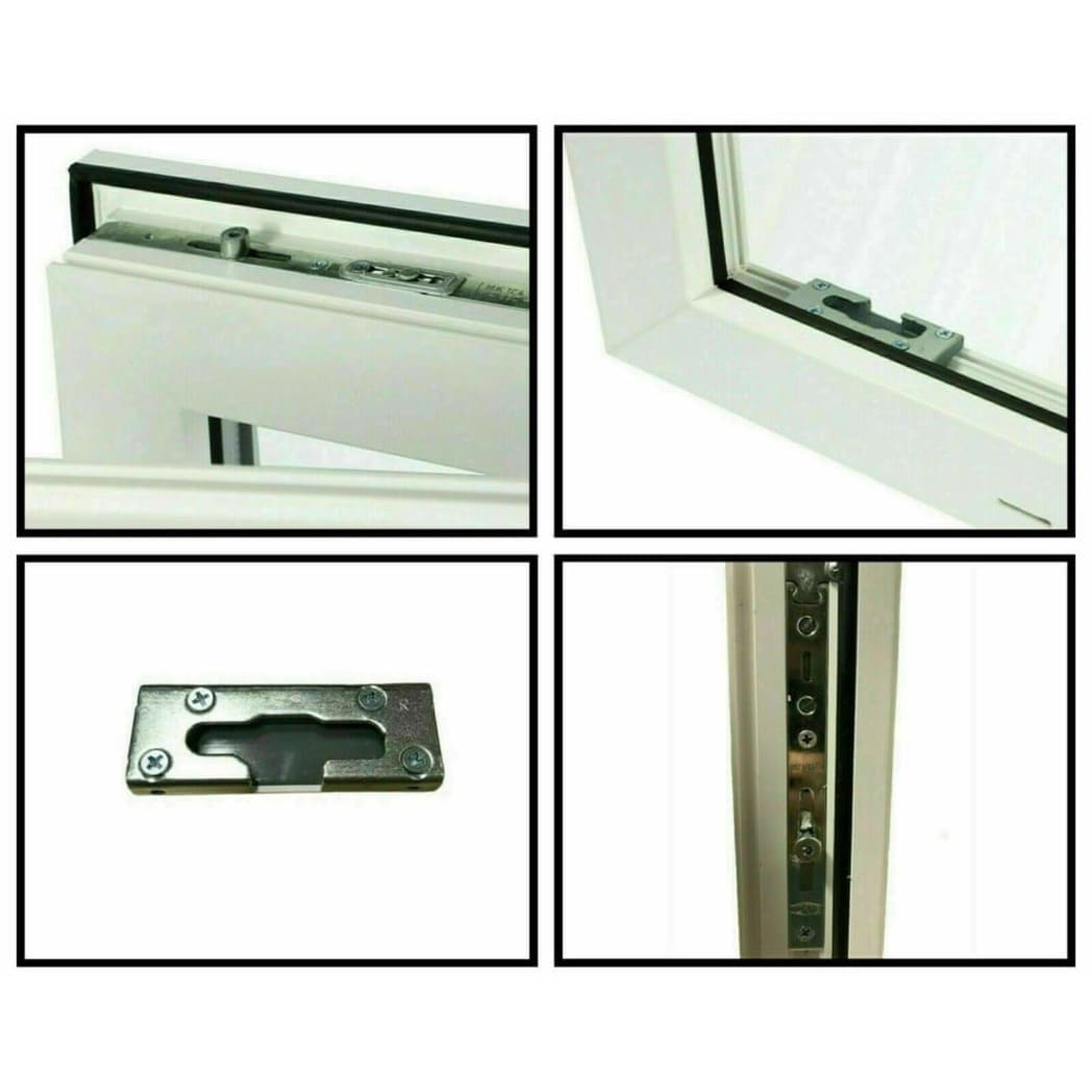 EcoLine Kunststofffenster Kellerfenster | 2‐fach Verglasung | Weiß - Kellerfensteronline.de